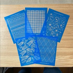 Silk screen - Polymer Clay - LunarLove Design Co